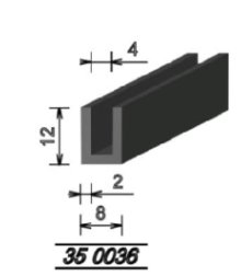 TKP - těsnění z kompaktní pryže 350036