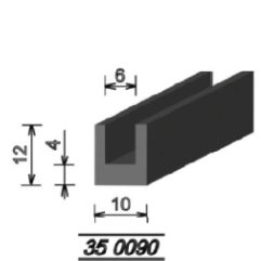 TKP - těsnění z kompaktní pryže 350090